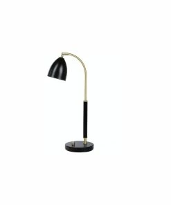 Belid Deluxe 4076 Sort/messing - Bordlampe