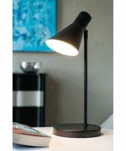 Indendørs Belysning Butik -Indendørs Belysning Butik dyberg larsen denver table lamp matt black 1