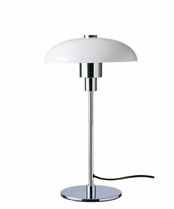 DybergLarsen Dyberg Larsen Opera Table Lamp Opal Plated Chrome D24