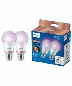 Philips Smart LED Color - Standard E27 Pære 2-pak