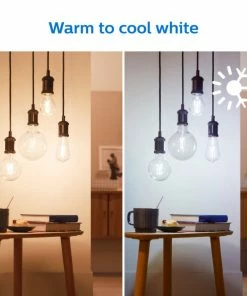 Philips Smart LED Tunable White - Filament Edison ST64 E27, Klar -Indendørs Belysning Butik philips smart led tunable white filament edison st64 e27 klar 5