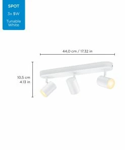 Indendørs Belysning Butik -Indendørs Belysning Butik wiz imageo spots 3x5w w 27 65k tw tunable white 1