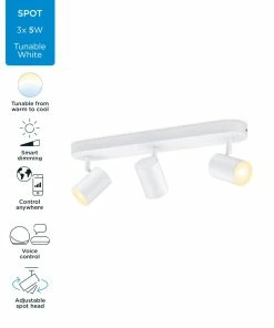 WiZ Imageo Spots 3x5W W 27-65K TW - Tunable White -Indendørs Belysning Butik wiz imageo spots 3x5w w 27 65k tw tunable white 2