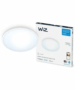 WiZ SuperSlim Loftlampe 16W W RD 27-65K TW - Tunable White