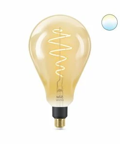 WiZ, Tunable White, Edison Globe Giant, E27, 1 Pære, Guld, 25W, 220-240V