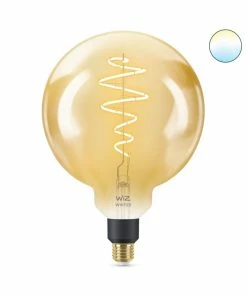 WiZ, Tunable White, Globe Giant, E27, 1 Pære, Guld, 25W, 220-240V