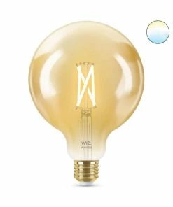 WiZ, Tunable White, Globe Giant, E27, 1 Pære, Guld, 50W, 220-240V